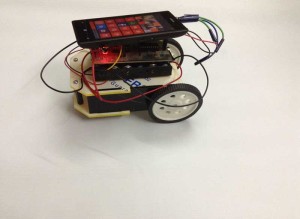 gsm controlled robot