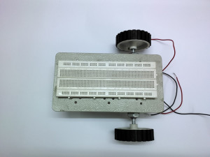 breadboard on chassis
